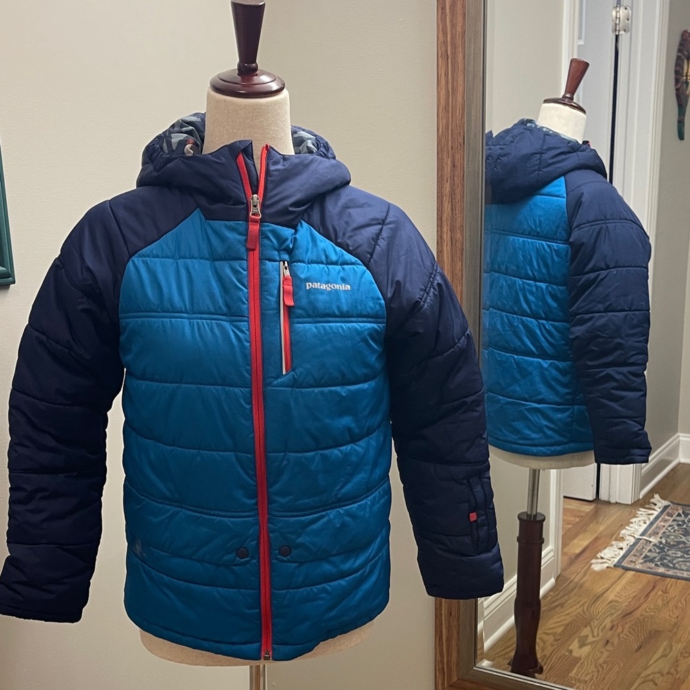 Patagonia Kids' Blue Puffer Jacket